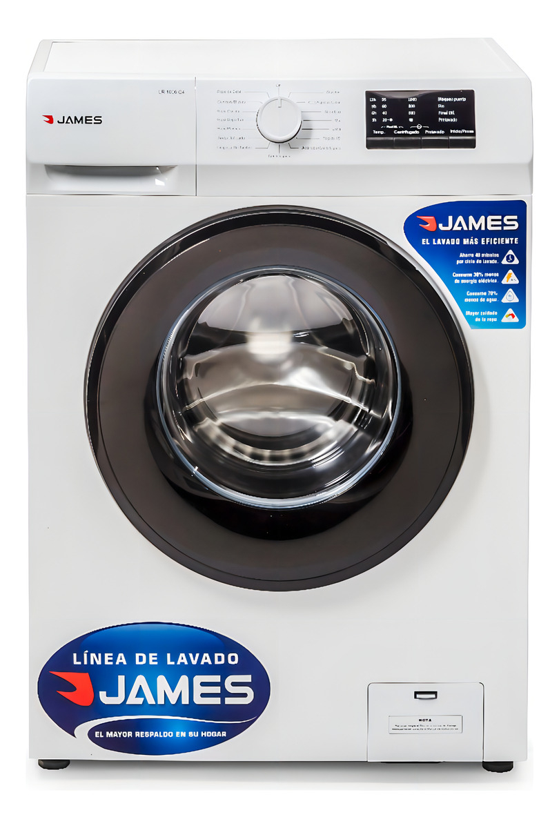 Lavarropas James Lr1006 G4 Blanco 6 Kg 15 Programas - Imagen 2