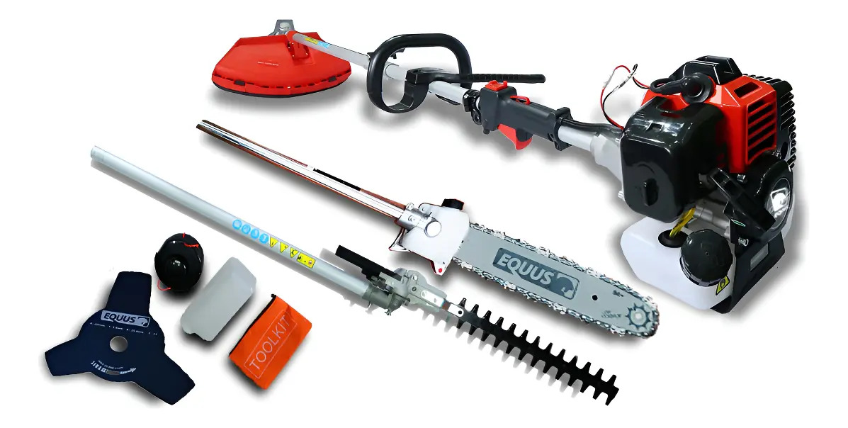 Desmalezadora Bordeadora Equus 4 En 1 33cc A Nafta