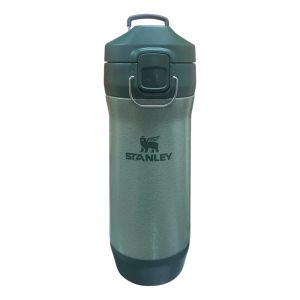 Yerbera Stanley De Acero Inoxidable Con Despolvillador - Ver Plateado