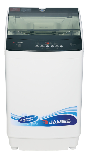 Lavarropas James Wmt680 6kg Carga Superior Centrifugado - Imagen 3