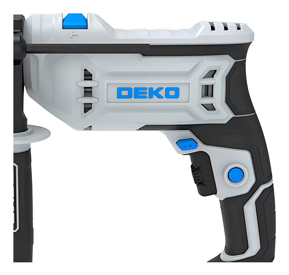 Taladro Percutor 650w 13mm Deko Dkid13xp65 Gris Claro - Imagen 3