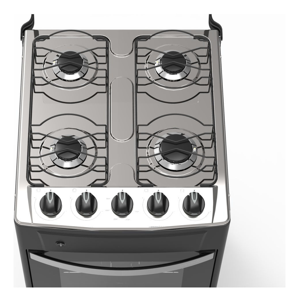 Cocina A Supergas Futura Selecta Negra - Imagen 4