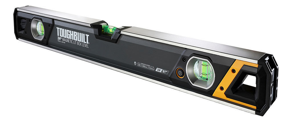 Nivel Magnético Burbuja Iluminada 60cm Tb-h2-l-24lh-m Toughb - Imagen 2