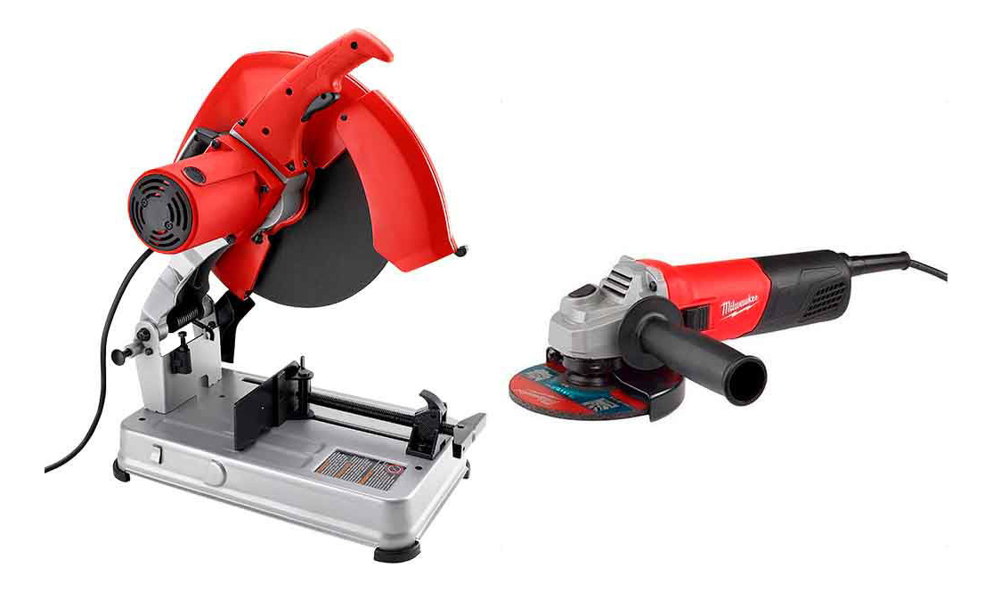 Combo Sensitiva 14'' + Amoladora Milwaukee 4.1/2'' 6177-59g