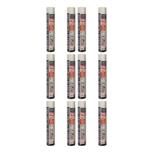 Espuma De Poliuretano 12 Pomos Foreman Expansible 750 Ml - K