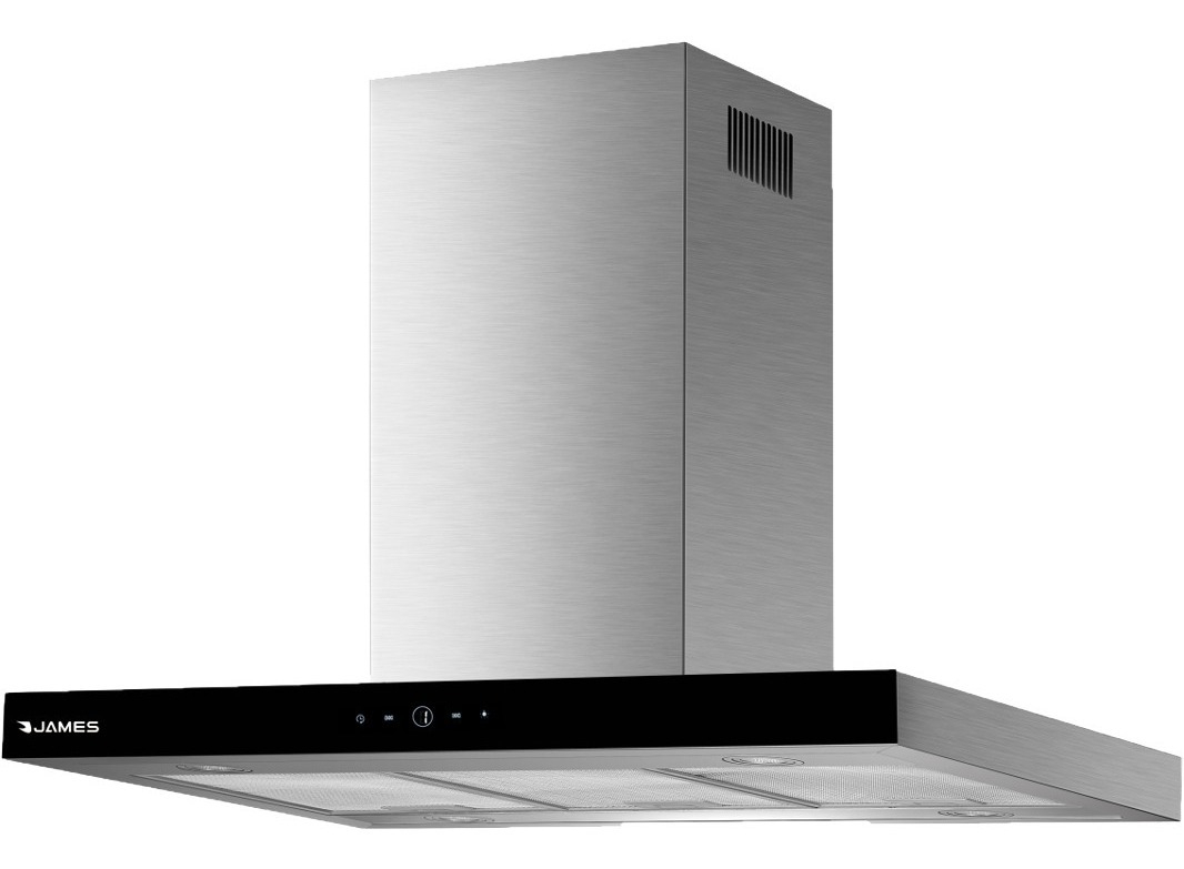 Campana Plana James 60 Inox Extractor Con Control Touch