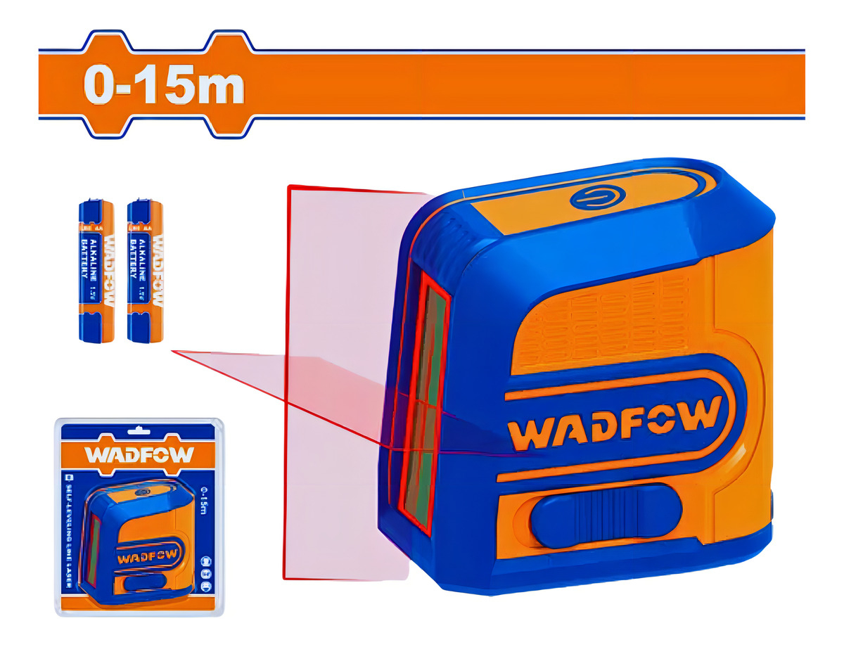 Nivel Laser Autonivelante 0-15m Rojo Wadfow Wle1m03 - Imagen 4