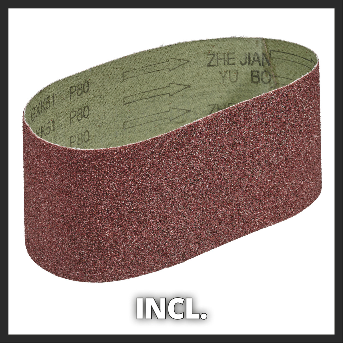 Lijadora De Banda Inalám Tpbs 18/457 + Cargador Y Bat 2,5 Ah - Imagen 3