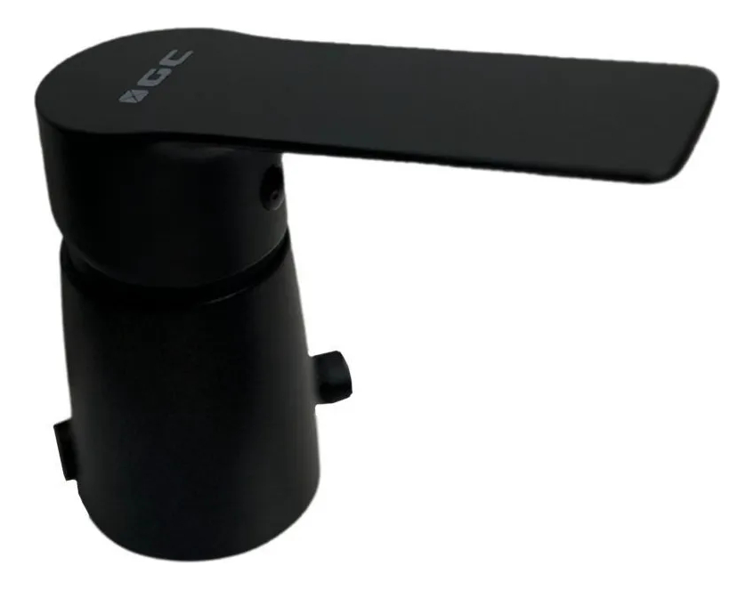 Monocomando De Bidet Con Transf Blaster Negro Mate Bronce - Imagen 2