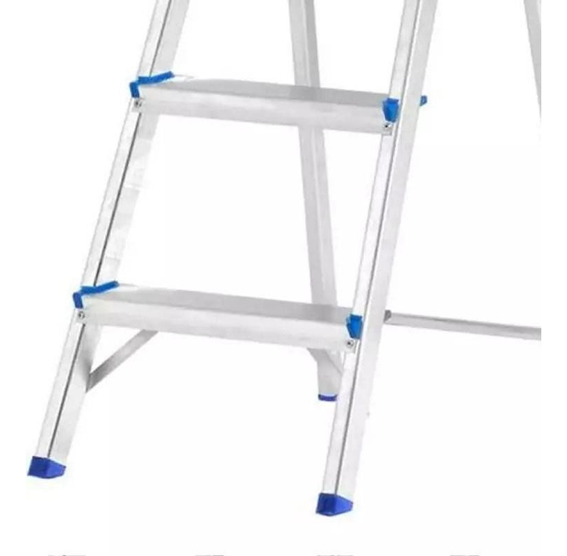 Escaleras Aluminio Escalera 7 Escalones 1.50 Mts Marca Kirko - Imagen 4