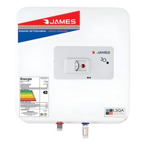 Termotanque 30l Linea Prisma Acero James