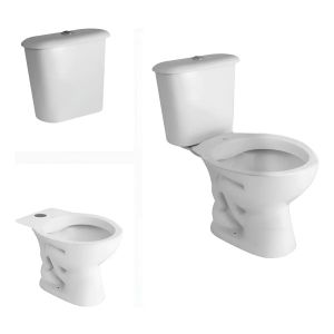 Juego De Inodoro Y Mochila Blanco Kirkor