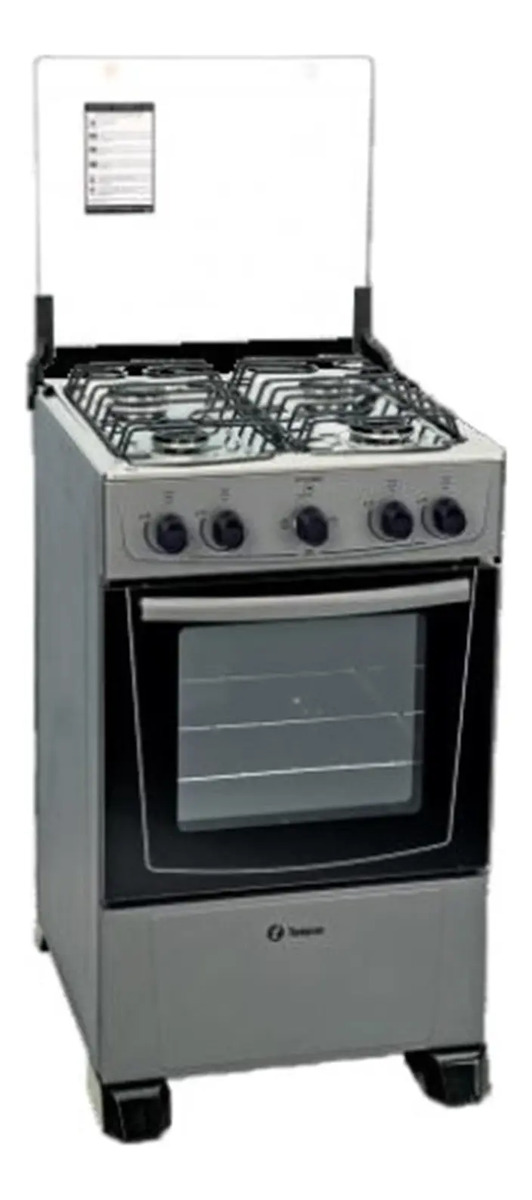 Cocina A Gas Cth 1000 Titanium Thompson 4 Hornallas