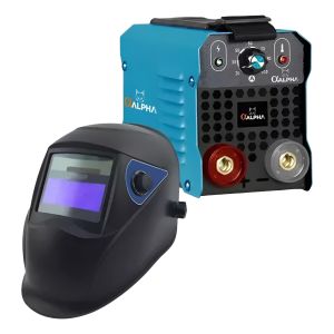 Kit Soldadora Inverter Alpha Pro 100amp +careta Fotosensible