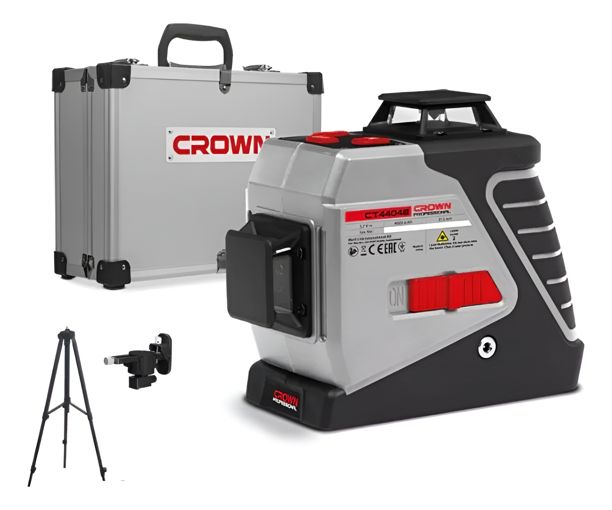 Nivel Láser Autonivelante 12 Lineas Verde 3d 360 Grados Crow