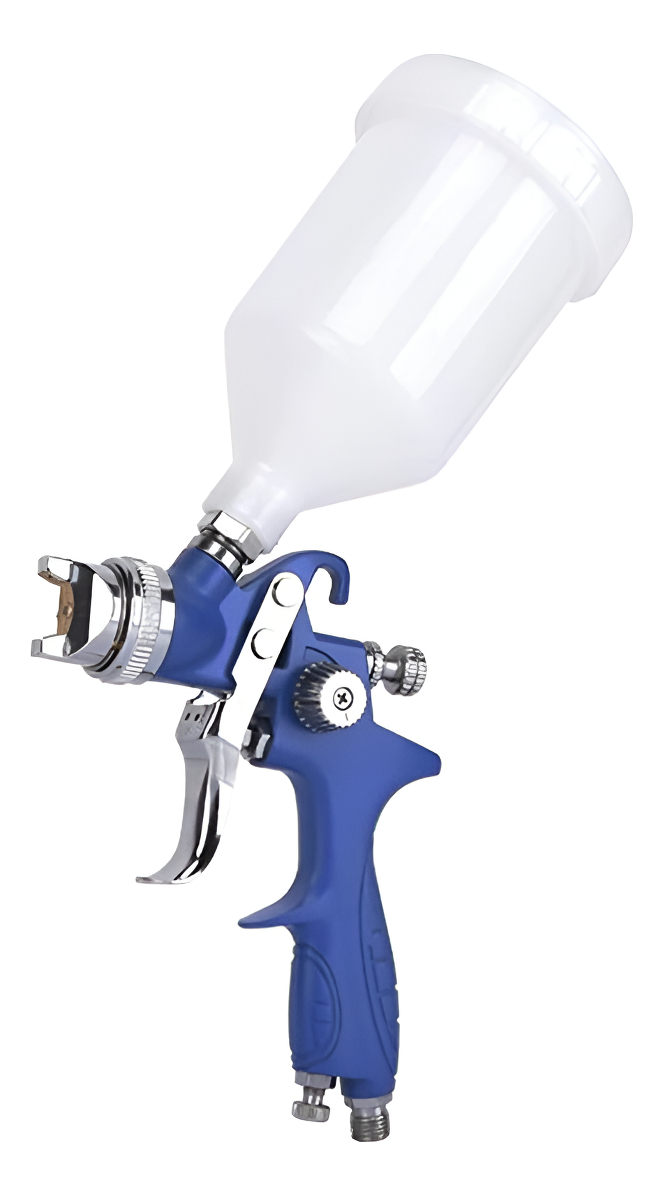 Pistola De Pintar De Gravedad 600cc Mod1020 Rongpeng