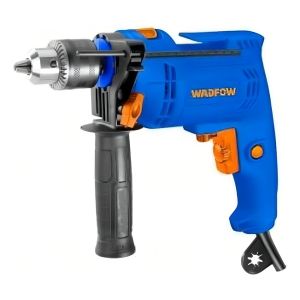 Taladro Con Percutor Wadfow 650w Wmd15651 Color Azul Frecuencia 50 Hz