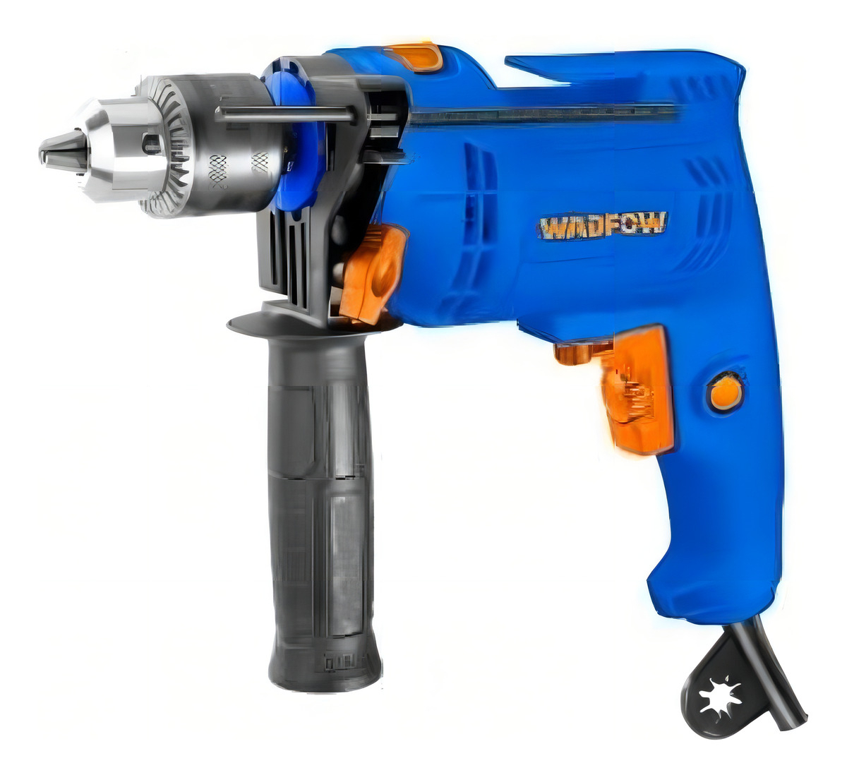 Taladro Con Percutor Wadfow 650w Wmd15651 Color Azul Frecuencia 50 Hz
