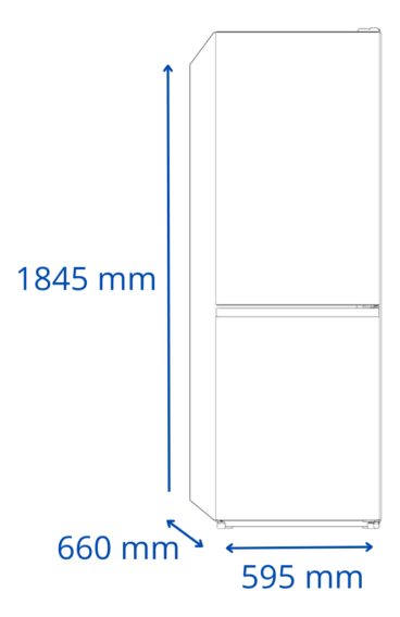 Heladera Refrigerador James Rj 420 Dark Inox 352 L - Imagen 4