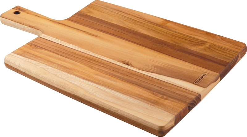 Tabla Tramontina De Madera Para Barbacoa Con Asa 40 X 27 Cm