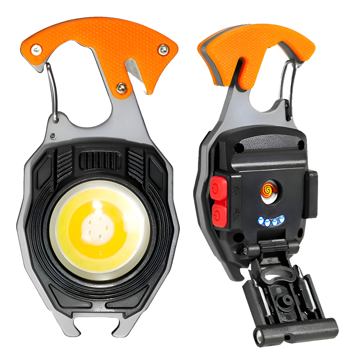 Linterna Llavero Multifuncion Supervivencia Camping