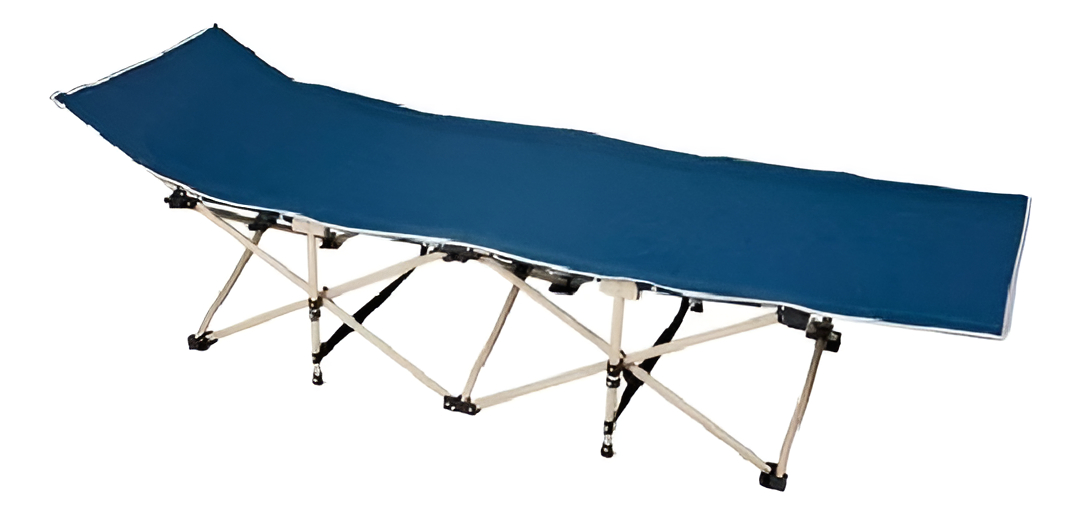 Catre Plegable Cama De Camping Reforzado +estuche +antifaz