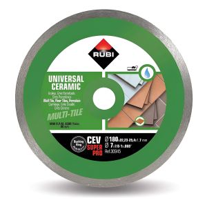 Disco Diamantado Cev 200 C/humedo P/ingletar Rubi 30946