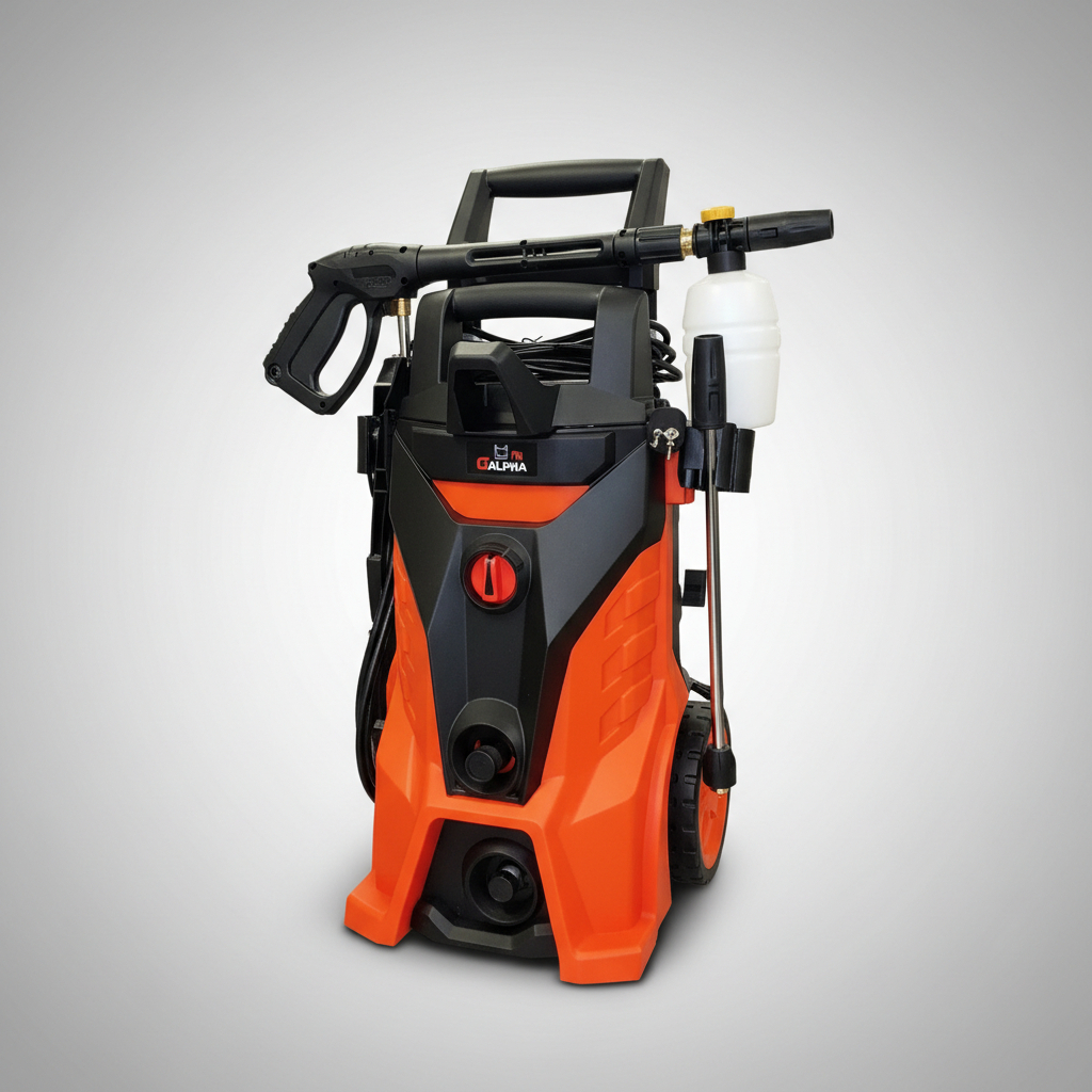 Hidrolavadora Industrial Alpha 2350w Inducción Refrig Agua - Imagen 3