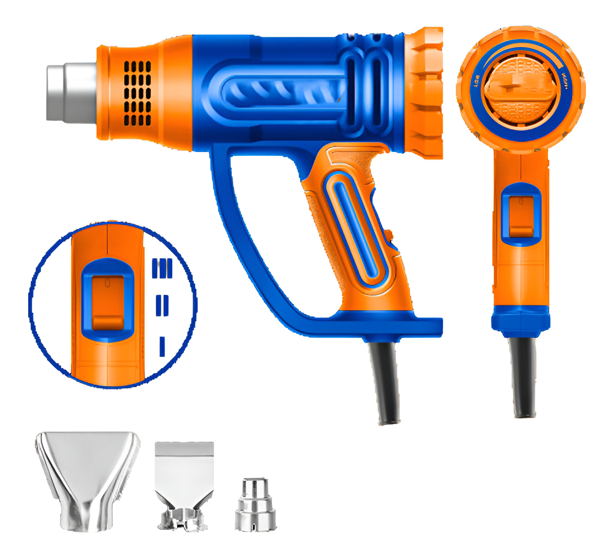 Pistola De Calor 2000w Temp Ajustable Wadfow Whg1520