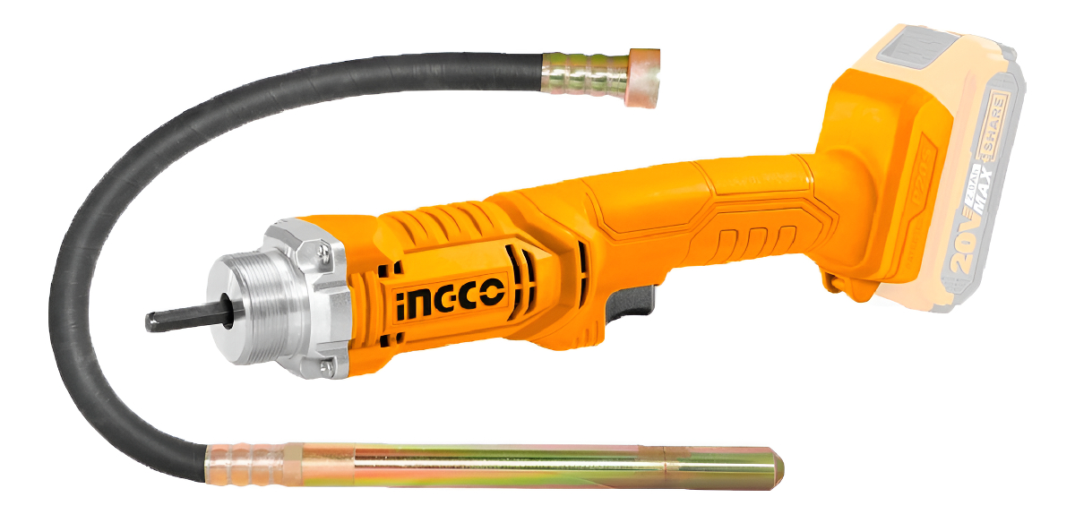 Vibrador De Hormigon Concreto Ingco Bateria 20v Ccvli202301