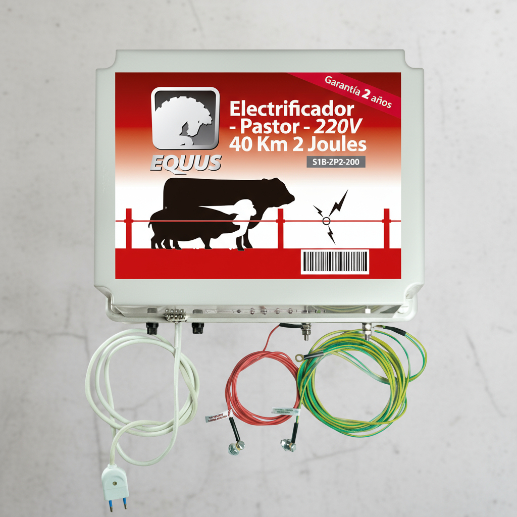 Electrificador Pastor Equus 40 Km 1,8 Joule - Imagen 3