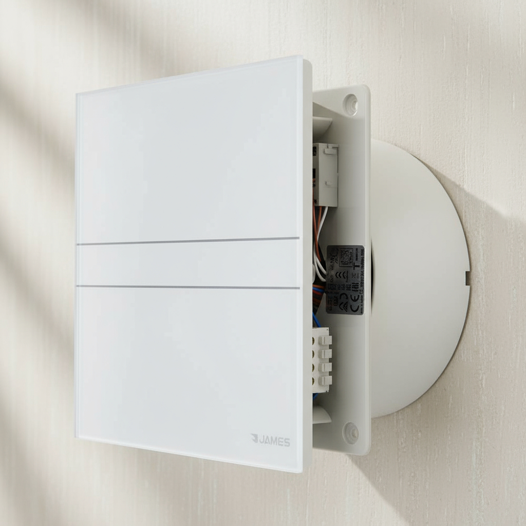 Extractor De Baño Modelo Ej-100 Vt James - Imagen 3