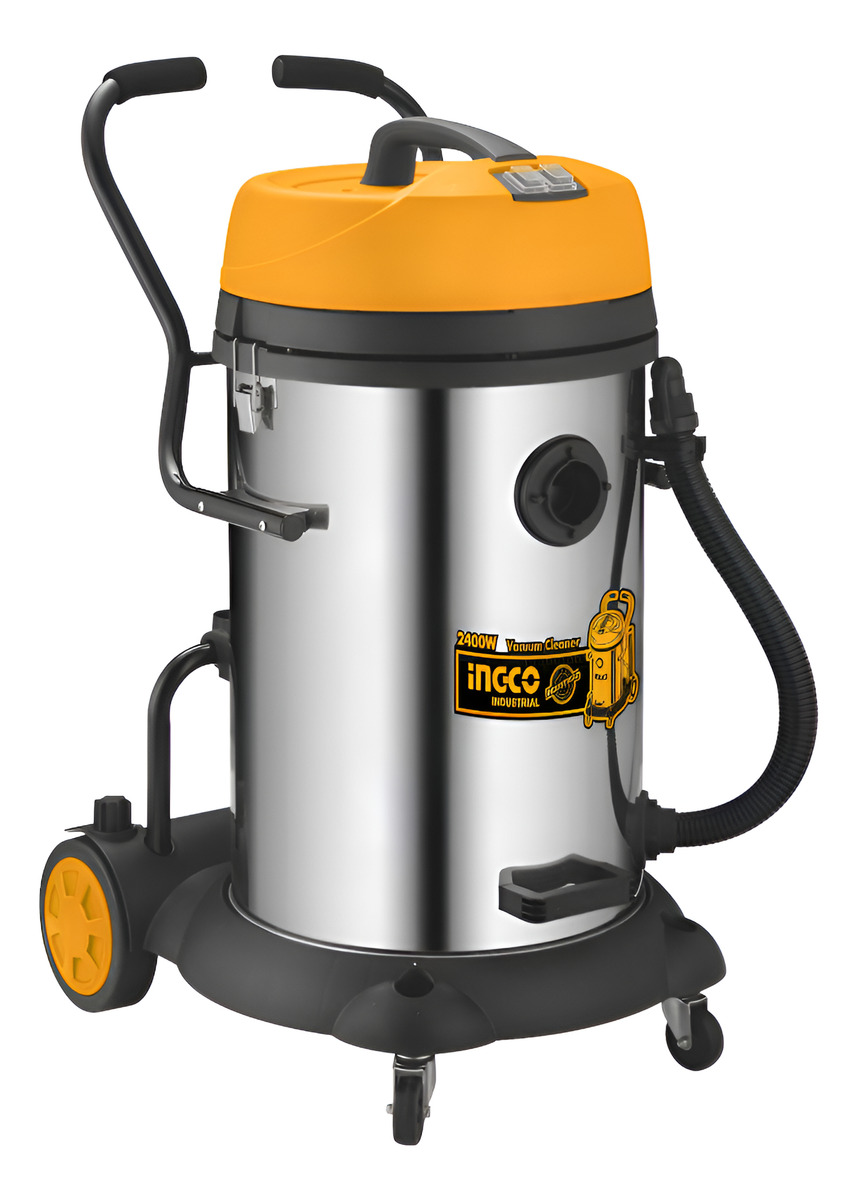 Aspiradora Industrial 75l Seco/húm 2x1200w Ingco Vc24751 *ub