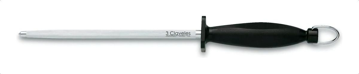 Chaira Estriada 20cm Uniblock 3 Claveles 1600 Afila Cuchillo - Imagen 2
