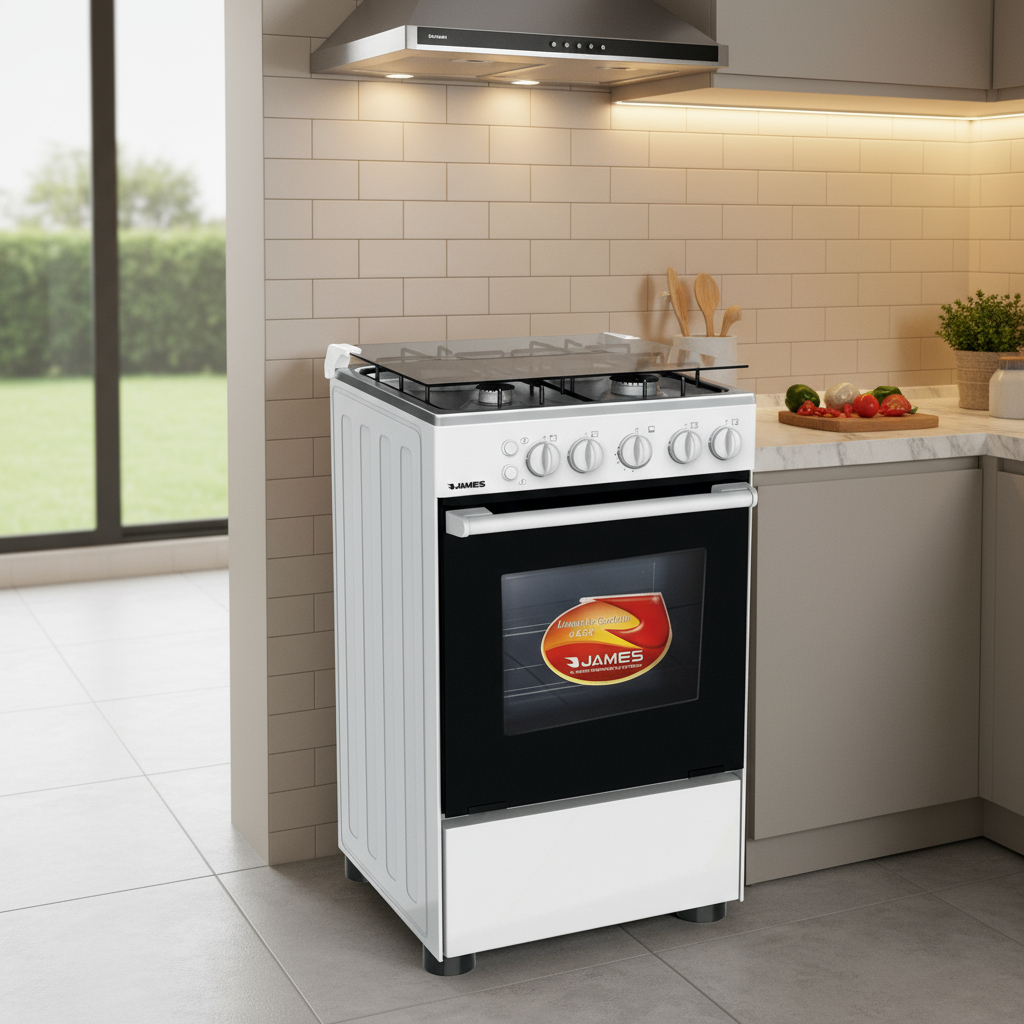 Cocina A Gas James C505 Mbt 4 Hornallas - Imagen 2