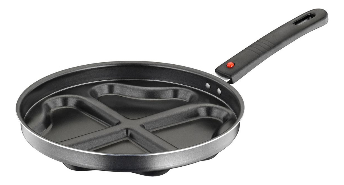 Sartén Y Molde C/divisiones Corazon 24 Cm - Papilla