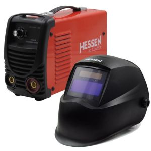 Soldadora Inverter Hessen Pro 130 Amp + Careta Fotosensible