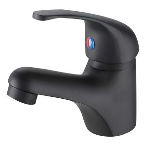 Monocomando Bidet Baño C/ Transferencia Negro Mate Premium