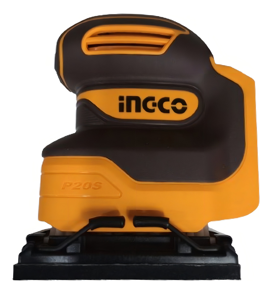 Lijadora Orbital Ingco P20s 110 X 100mm A Batería - Marrón Oscuro - Imagen 4
