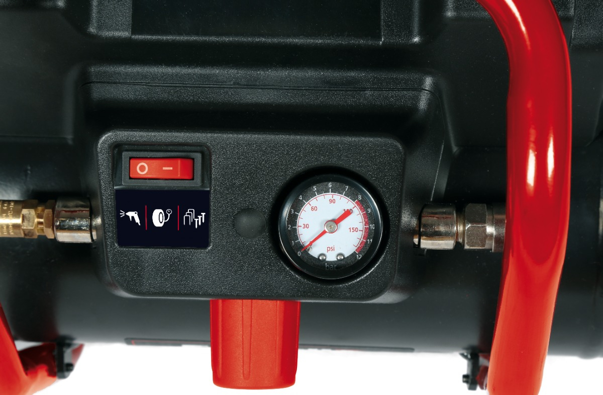 Compresor De Aire Inalámbrico Te-ac 36/150 Li Of-solo Rojo - Imagen 6