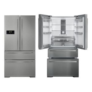 Heladera French Door Inverter Futura Fut-rpf560 Eficiencia A Color Gris