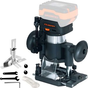 Fresadora Router Inalambrica Brushless 8mm Lusqtoff