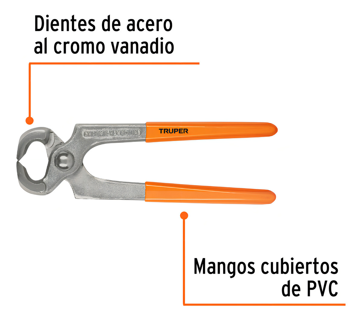 Tenaza Para Carpintero 6' Truper 17385 - Imagen 6