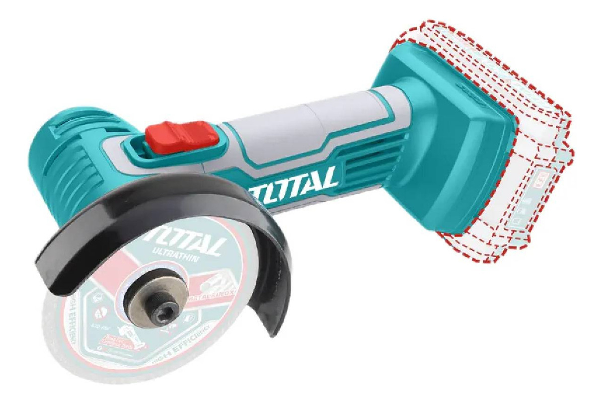 Mini Amoladora Total 3 P20s Multifunción Sin Bat Sin Carg Ing Color Azul