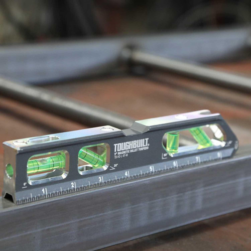 Nivel Profesional Torpedo Manual Magnetico 23 Cm Toughbuilt - Imagen 5