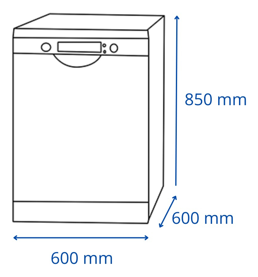 Lavavajillas James 15 Cubiertos Lv 15 V - Imagen 2