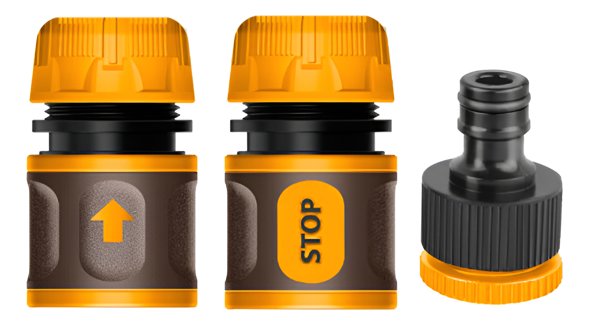 Juego De Acoples Manguera 1/2 Ingco Hhcs03122