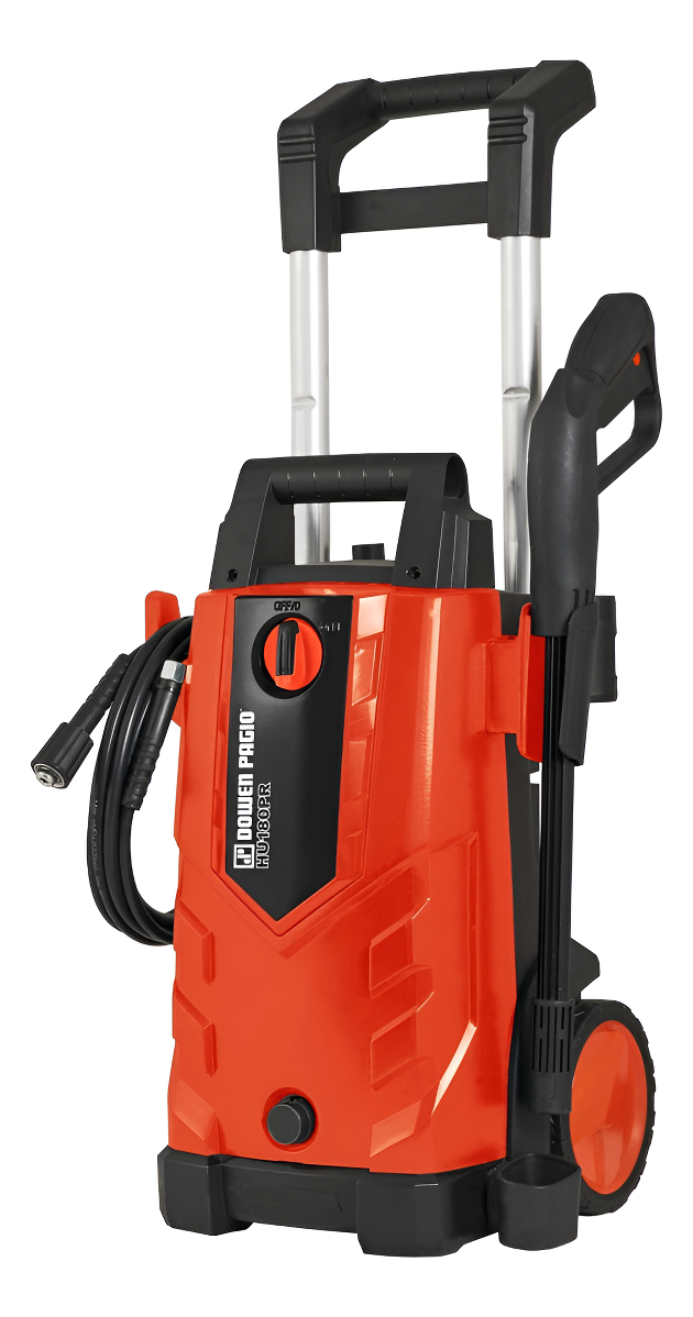 Hidrolavadora Eléctrica Dowen Pagio Hu180pr Naranja Y Negra
