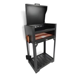 Balconera Parrillero Parrilla Con Ruedas Y Funda Asaparri