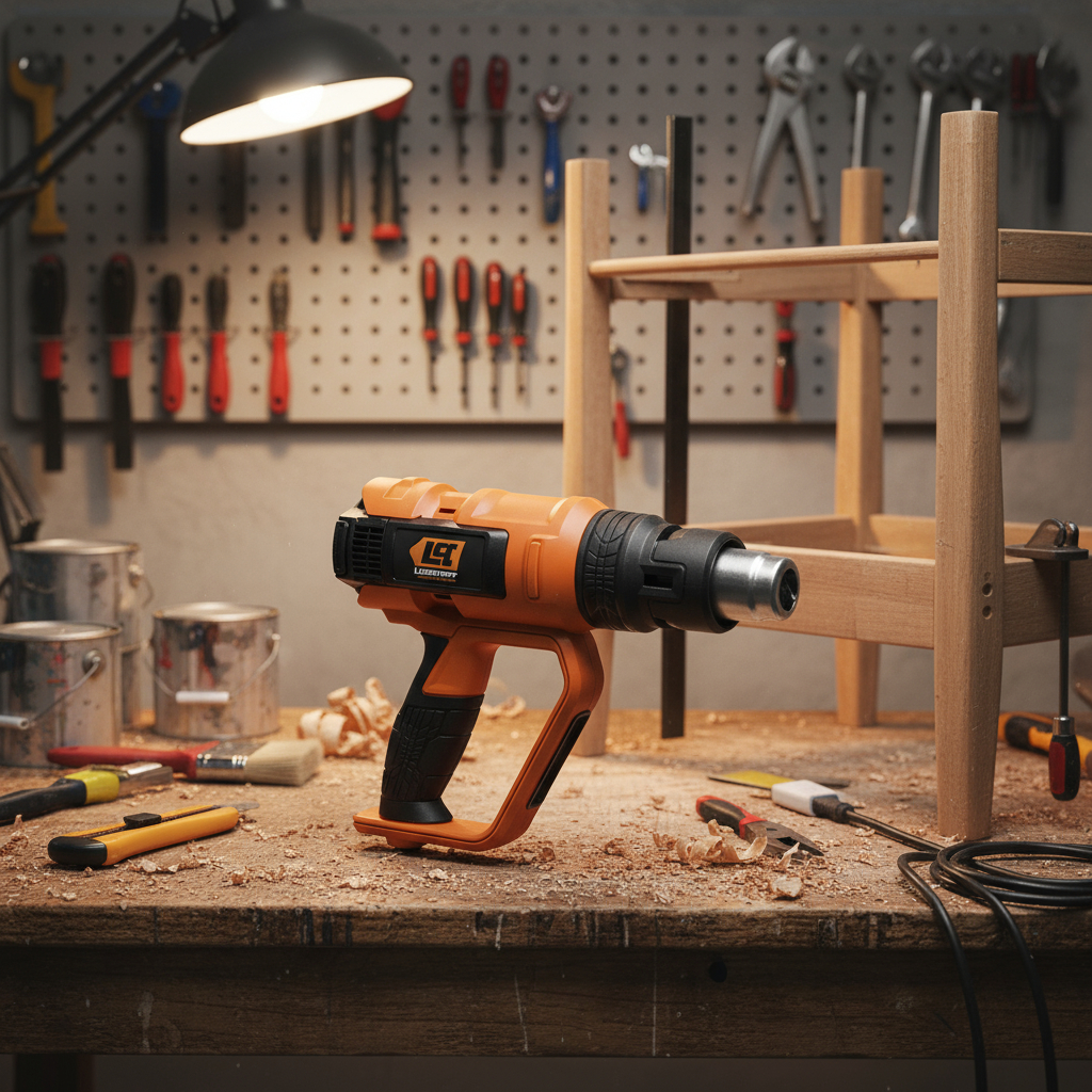 Pistola De Calor 2000w 50o A 600oc + 4 Boquillas Lusqtoff - Imagen 3